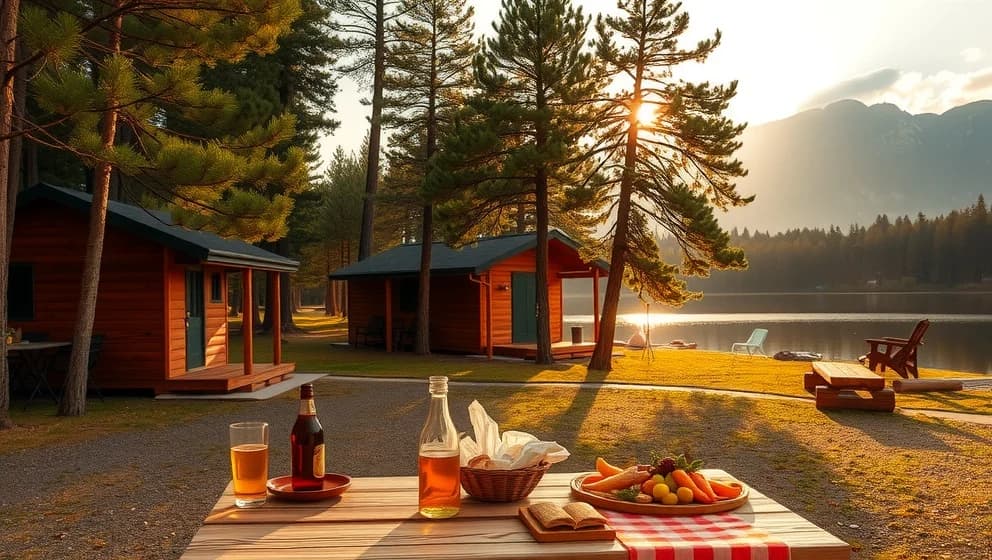 Holsljunga Camping & Café för en perfekt naturupplevelse